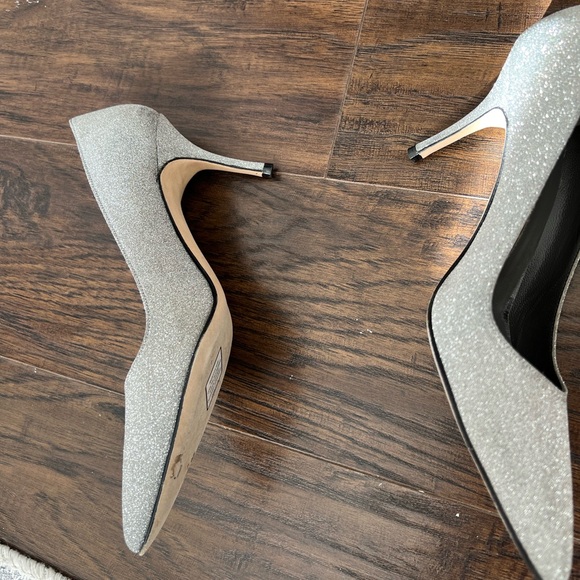 NIB Manolo Blahnik BB Pump in Silver 36.5 - Picture 4 of 6